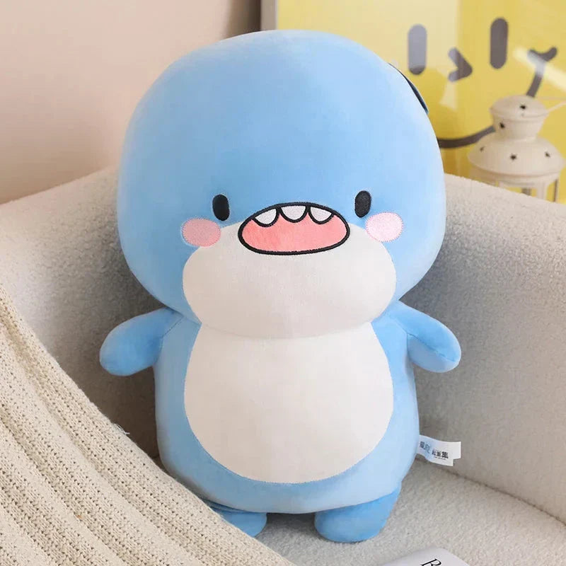 BowLift | Fatty Blue Cartoon Shark Plush
