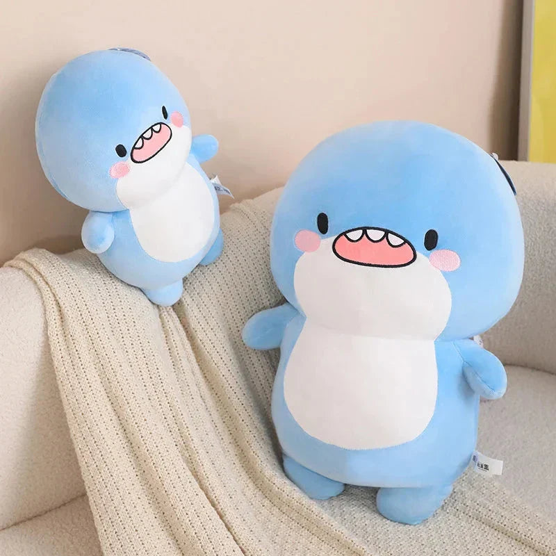 BowLift | Fatty Blue Cartoon Shark Plush