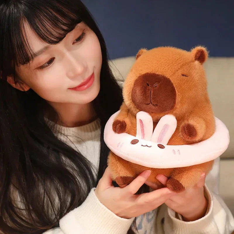 BowLift | Fluffy Capybara with Float Plushie