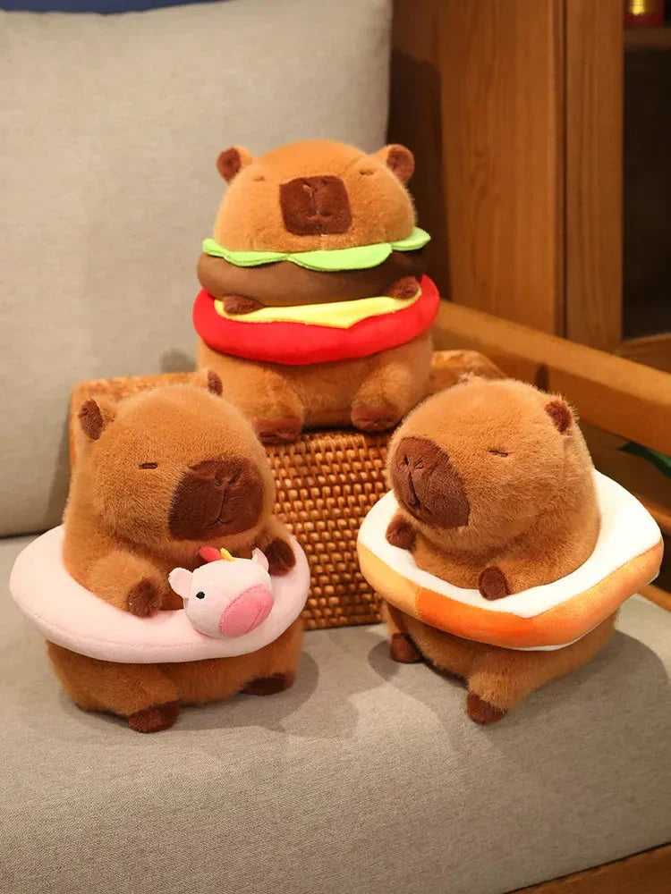 BowLift | Fluffy Capybara with Float Plushie