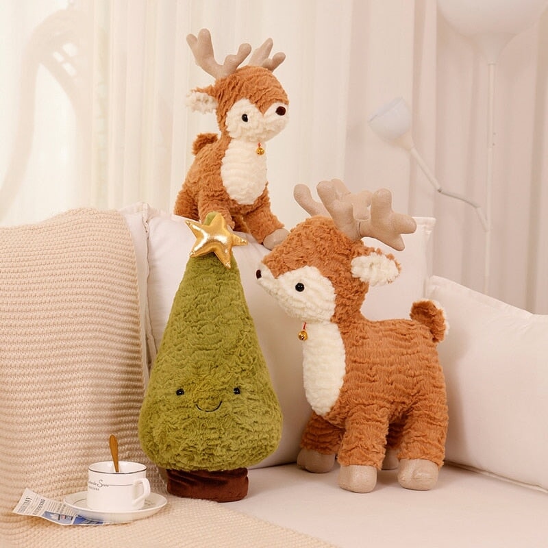BowLift | Fluffy Christmas Tree Reindeer Plushie