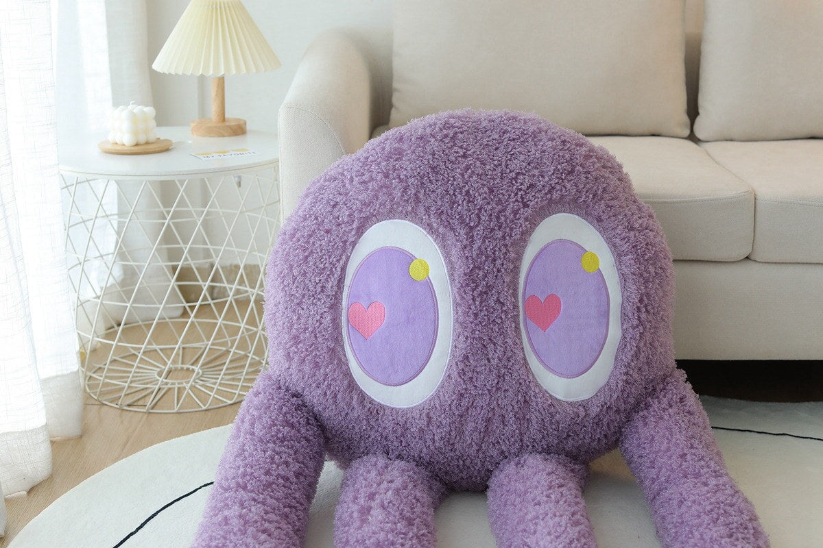 BowLift | Giant Fuzzy 4 Legged Octopus Plushie