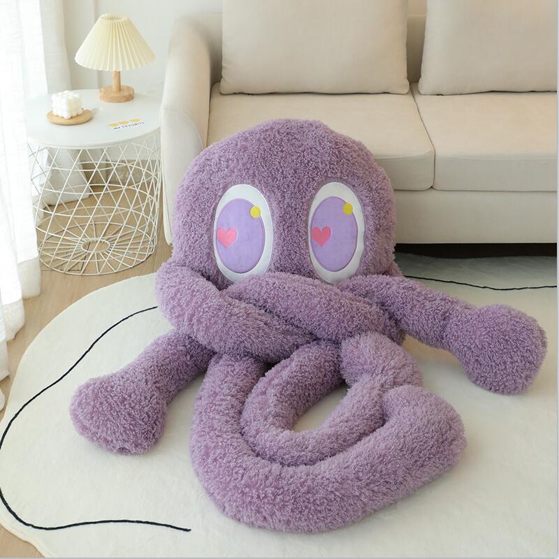 BowLift | Giant Fuzzy 4 Legged Octopus Plushie