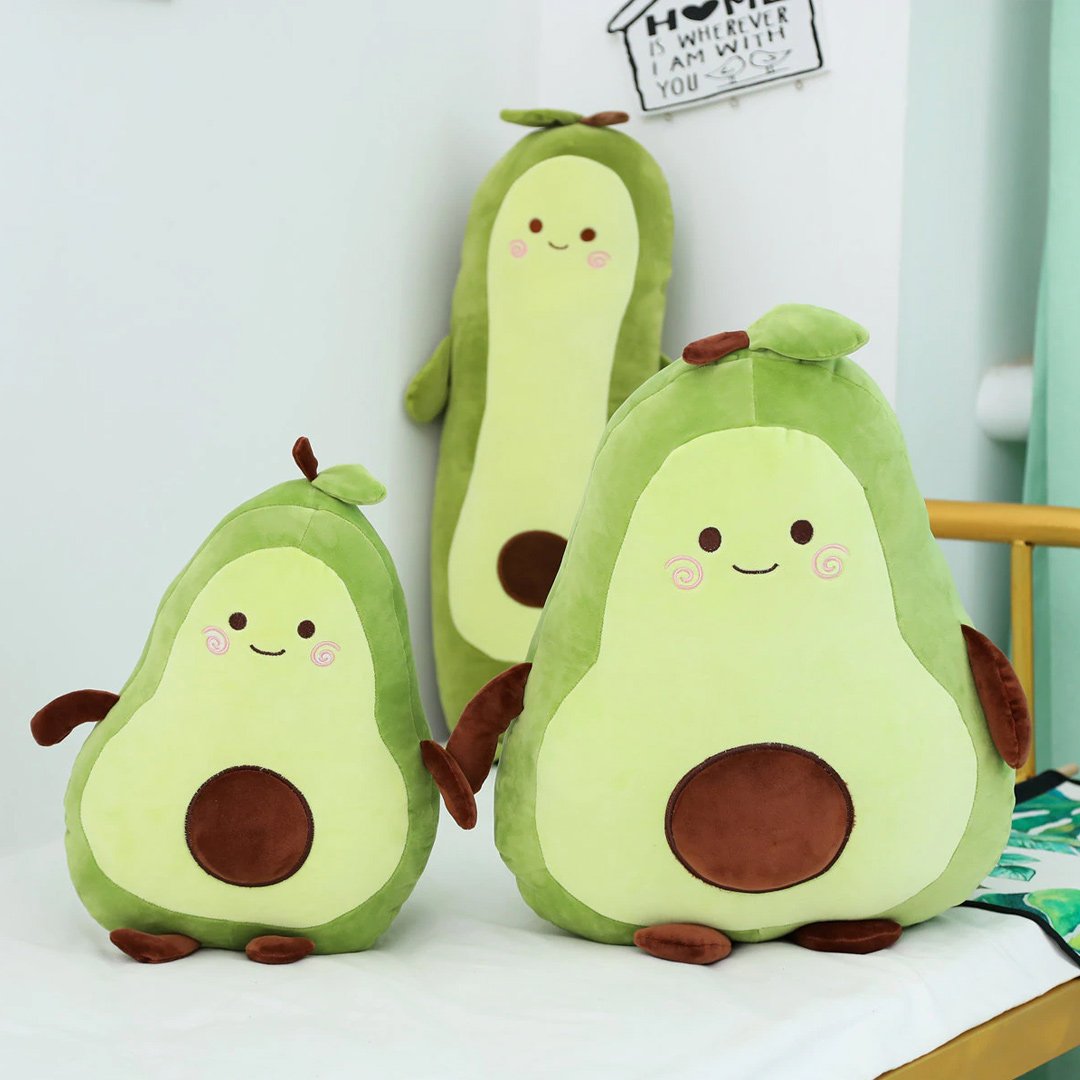 BowLift | Happy Green Avocado Plushie