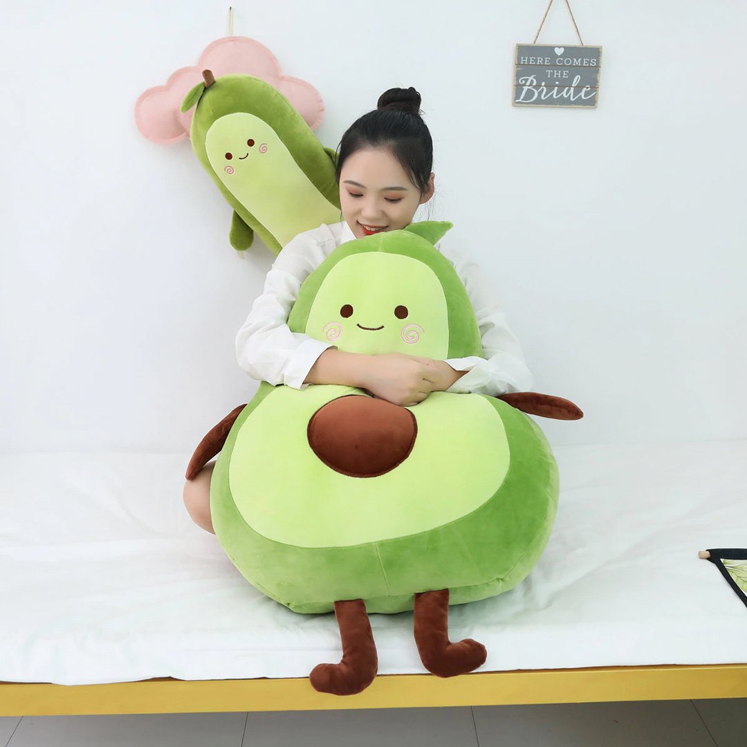 BowLift | Happy Green Avocado Plushie