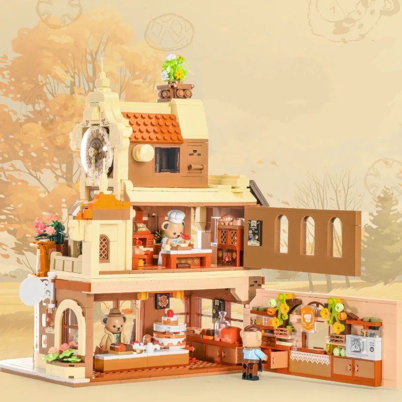 BowLift | Honey Bear Cupcakes & Cookies Bakery Micro Building Blocks