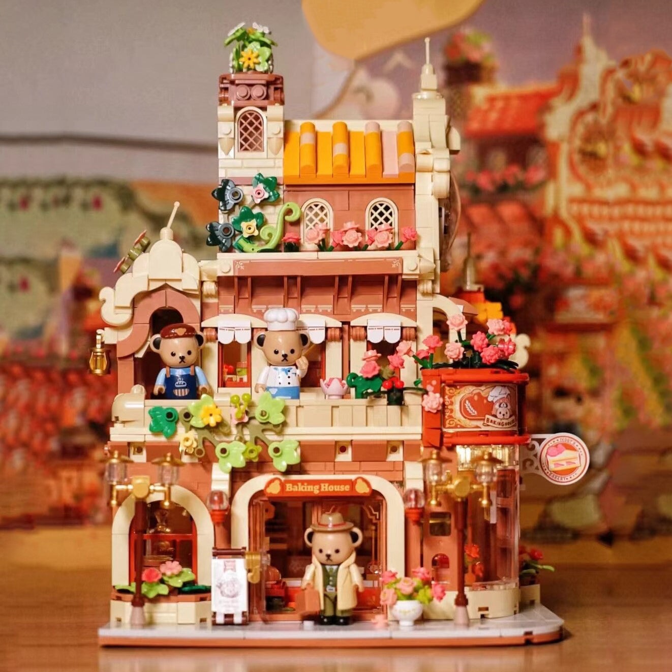 BowLift | Honey Bear Cupcakes & Cookies Bakery Micro Building Blocks