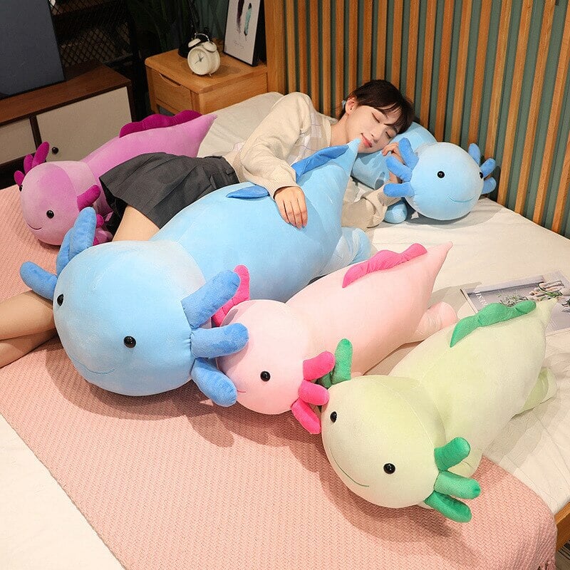 BowLift | Kawaii Axolotl Salamander Plushie Family