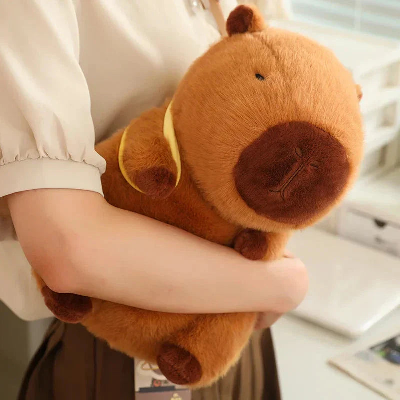 BowLift | Kawaii Capybara with Backpack Plush Collection