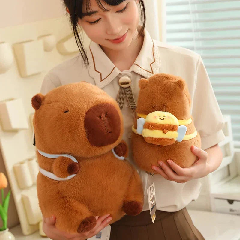 BowLift | Kawaii Capybara with Backpack Plush Collection