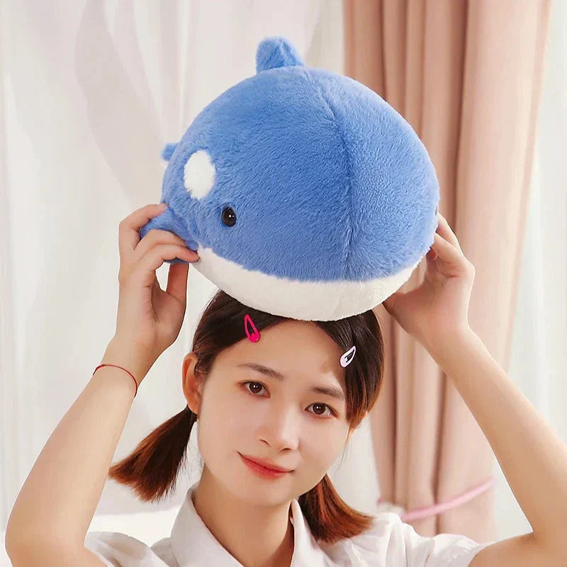 BowLift | Kawaii Fluffy Gray Blue Killer Whale Plushies