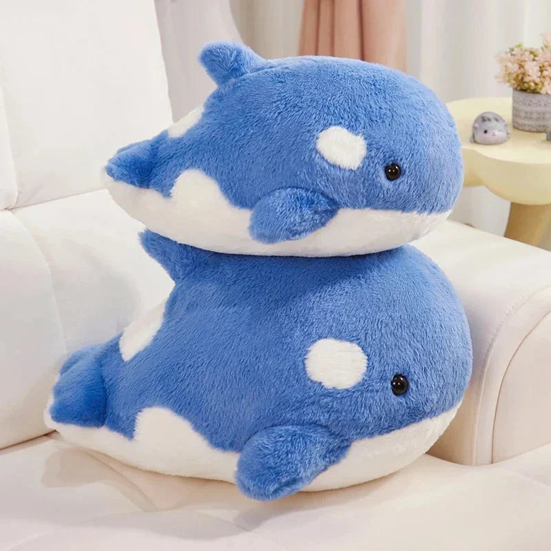BowLift | Kawaii Fluffy Gray Blue Killer Whale Plushies