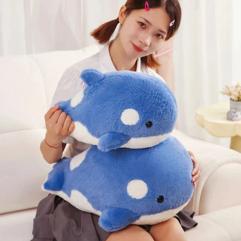 BowLift | Kawaii Fluffy Gray Blue Killer Whale Plushies