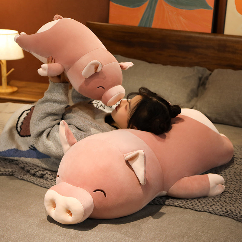 BowLift | Poppy the Pink Jumbo Pig Plushie