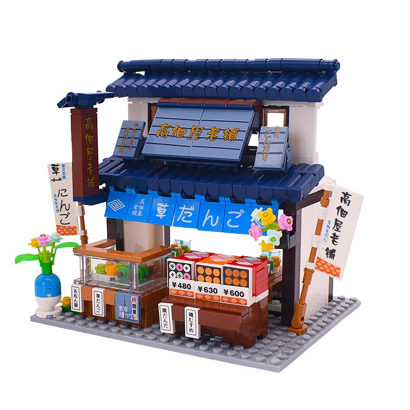 BowLift | Shirakawa-go Dori Street Japanese Stores Building Sets - Limited Stock