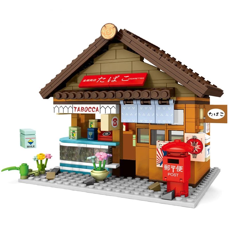 BowLift | Shirakawa-go Dori Street Japanese Stores Building Sets - Limited Stock