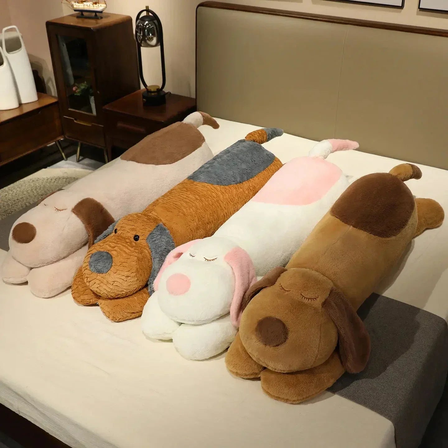 BowLift | Snoozie the Sleepy Puppy Hug Pillow