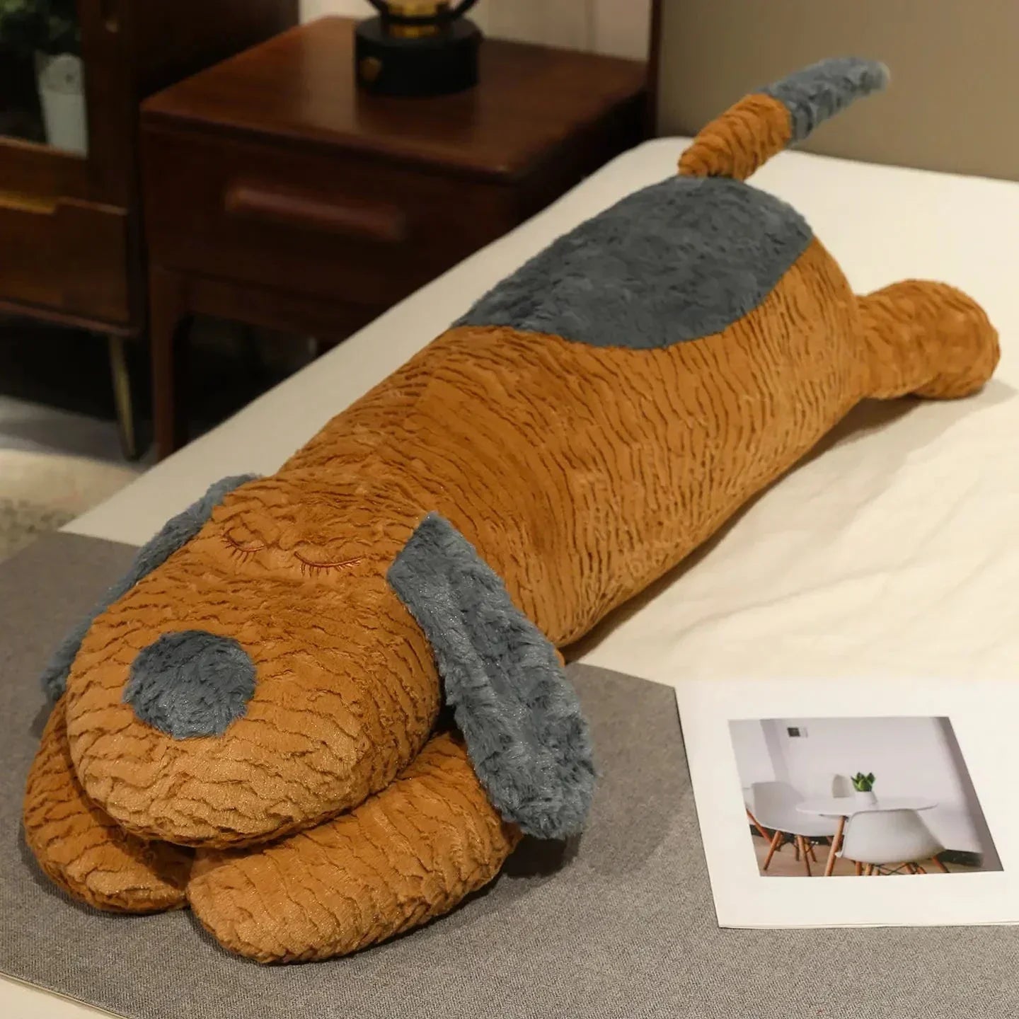 BowLift | Snoozie the Sleepy Puppy Hug Pillow