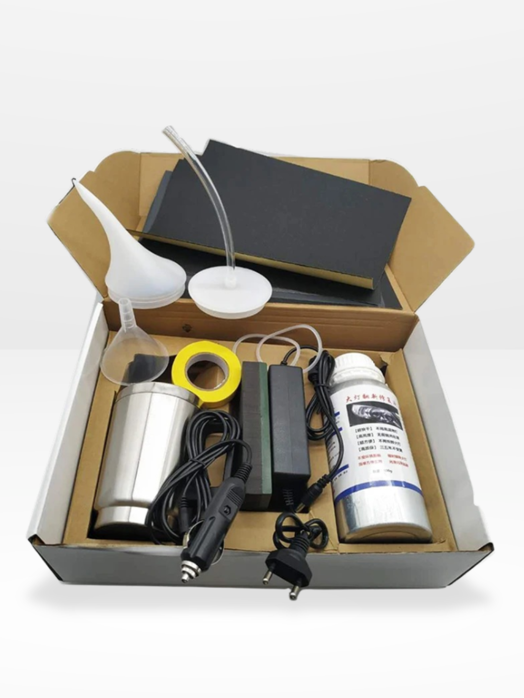 BowLift | Headlight Restoration Kit | ClearVision | Car Headlight Repair & Polishing System