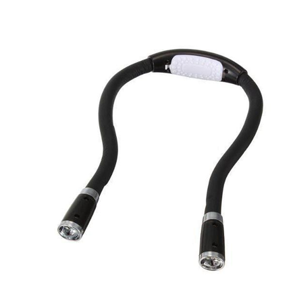 BowLift | FlexiGlow Neck Lamp – Portable LED Lighting for Crafting & Reading