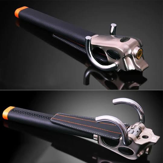 BowLift | Adjustable Steering Wheel Lock with Triple Locking – Strong Theft Prevention