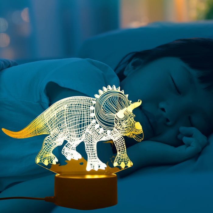 BowLift | Dinosaur lamp - TriceratopsLamp™