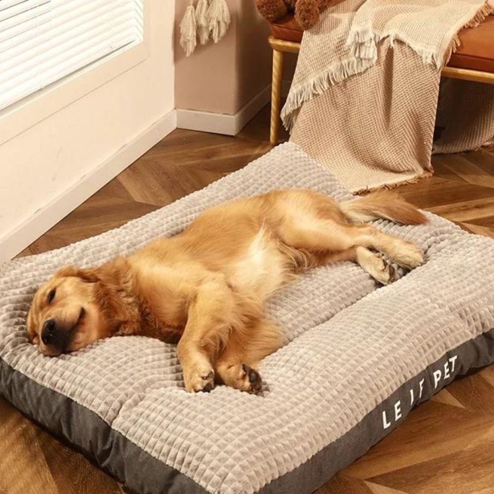 LelePet • Fleece Dog Bed - Dog Bed - BowLift