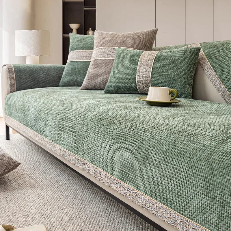 BowLift | LinenLux Sofa Cover – Elegant Linen Look Protection for Clean and Stylish Living Rooms