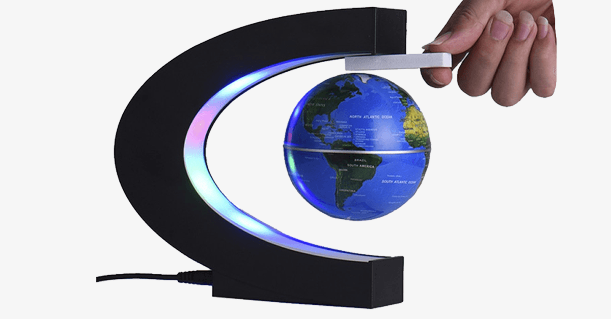 BowLift | Modern Globe – Enjoy the magical magnetic levitation of the world!