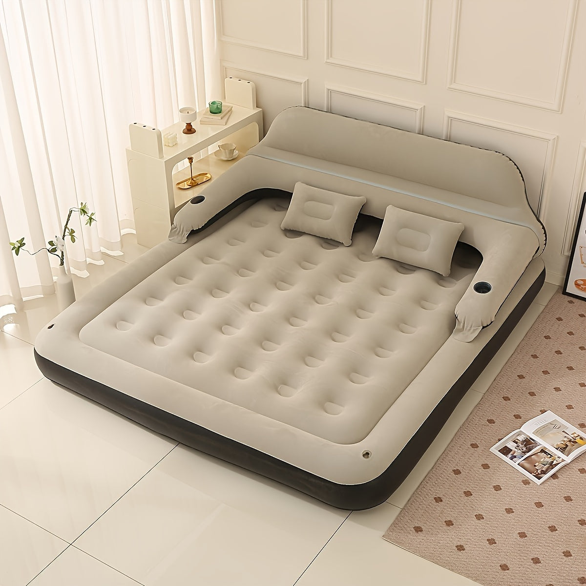BowLift | FlexiRust Inflatable Mattress – Luxury Sleep Comfort with Back Support and Integrated Pump