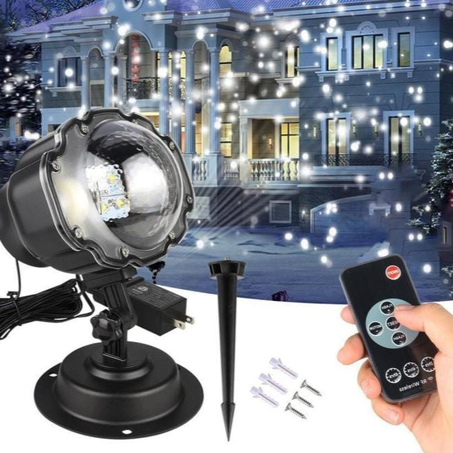 BowLift | Christmas Decorations Outdoor Snow Projector Light