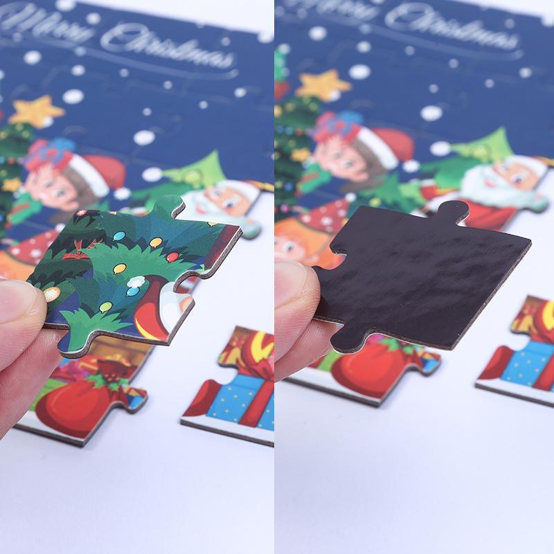 BowLift | Christmas Decorations Kids Magnetic Jigsaw Puzzle