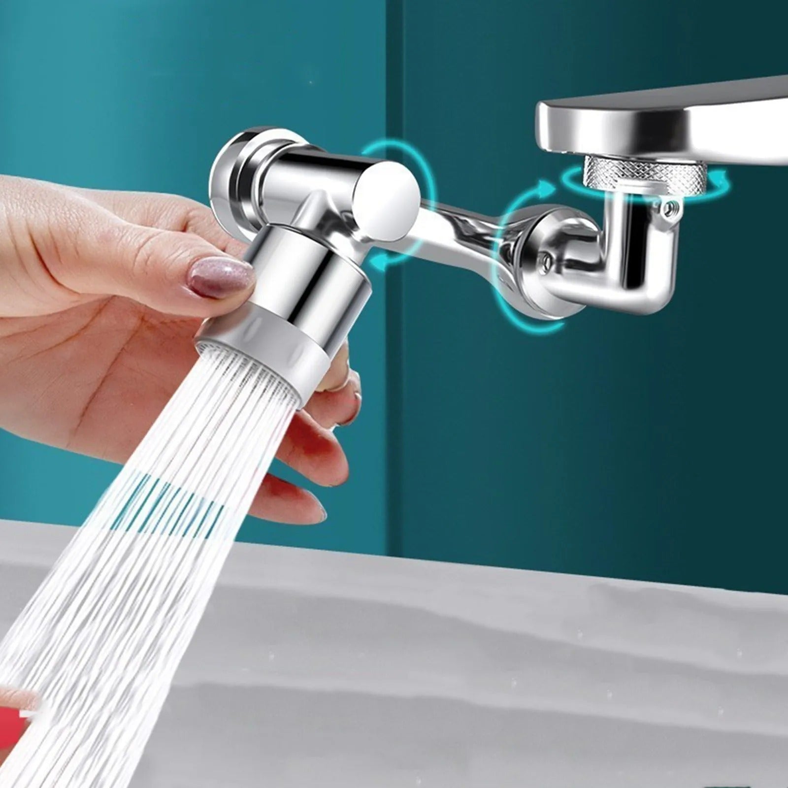 BowLift | Filtered Faucet Extender | 1080° Rotation, Dual Flow Modes & Built-In Filter for Cleaner Drinking Water