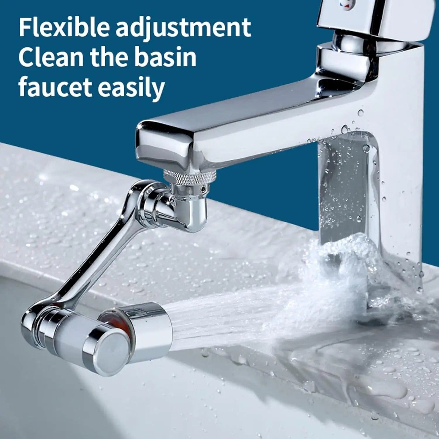 BowLift | Filtered Faucet Extender | 1080° Rotation, Dual Flow Modes & Built-In Filter for Cleaner Drinking Water
