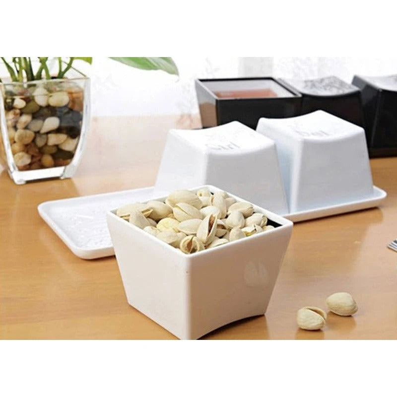BowLift | 3pcs/Set Ctrl ALT DEL Keyboard  Tea Cup Container