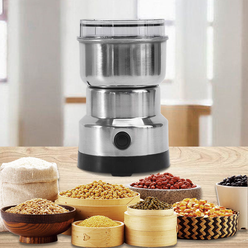 BowLift | GrindMaster Portable Electric Spice & Coffee Grinder – Multifunctional Stainless Steel Kitchen Mill