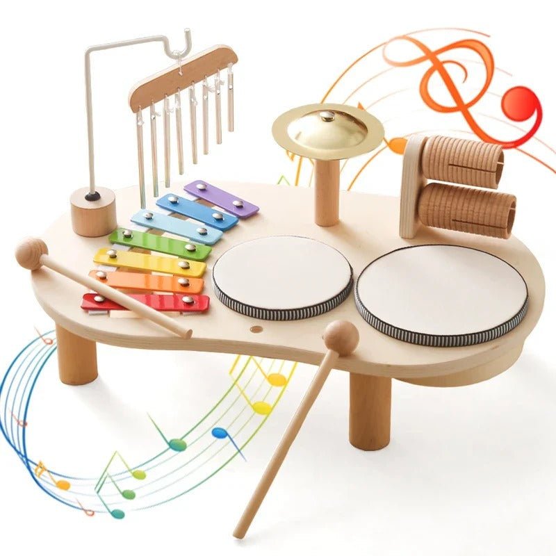 BowLift | ECHOJOY SET – Wooden Baby Musical Instruments for Early Sound Learning