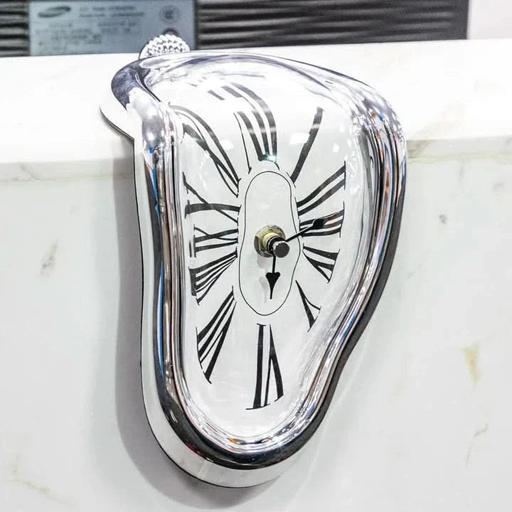 BowLift | Cali - Surrealistic dripping wall clock