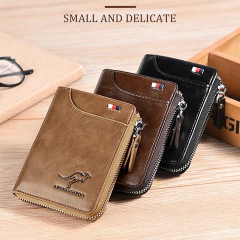 BowLift | Kangaroo Men's RFID-blocking Wallet, Multifunctional Credit Card Holder
