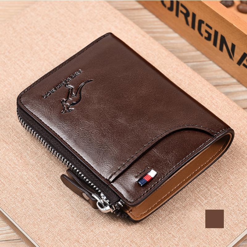 BowLift | Kangaroo Men's RFID-blocking Wallet, Multifunctional Credit Card Holder