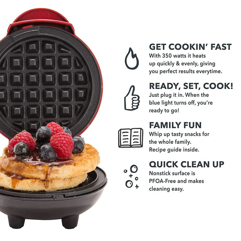 BowLift | Electric Nonstick Mini Waffle Maker