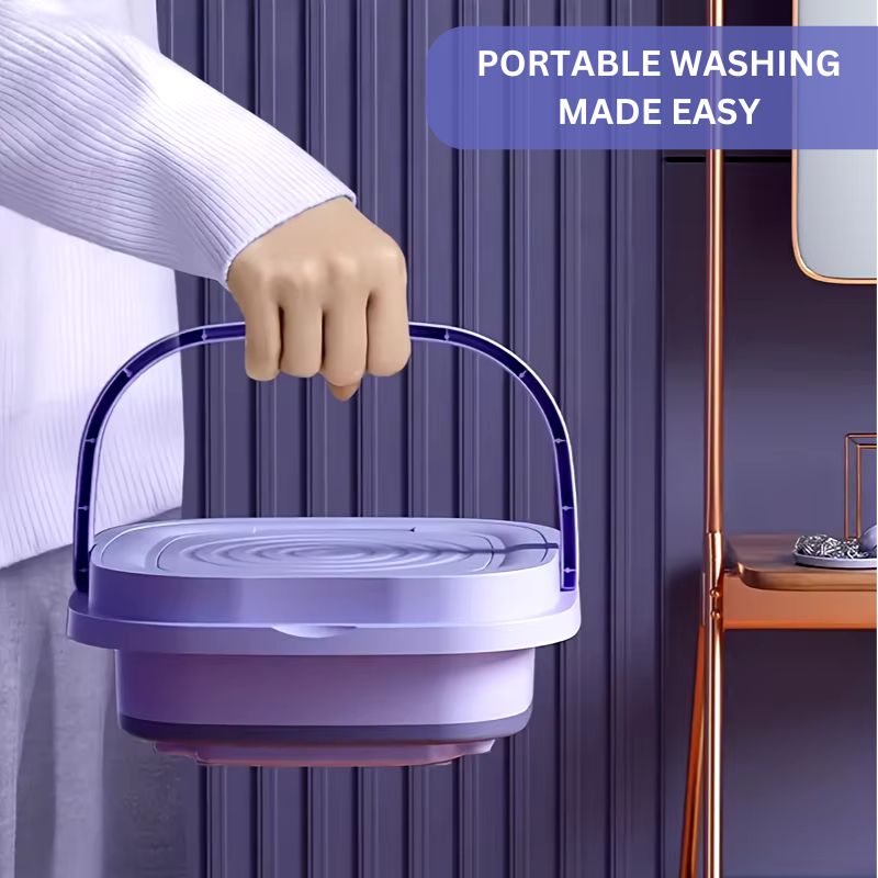 BowLift | 8L Foldable Mini Washing Machine with Dryer