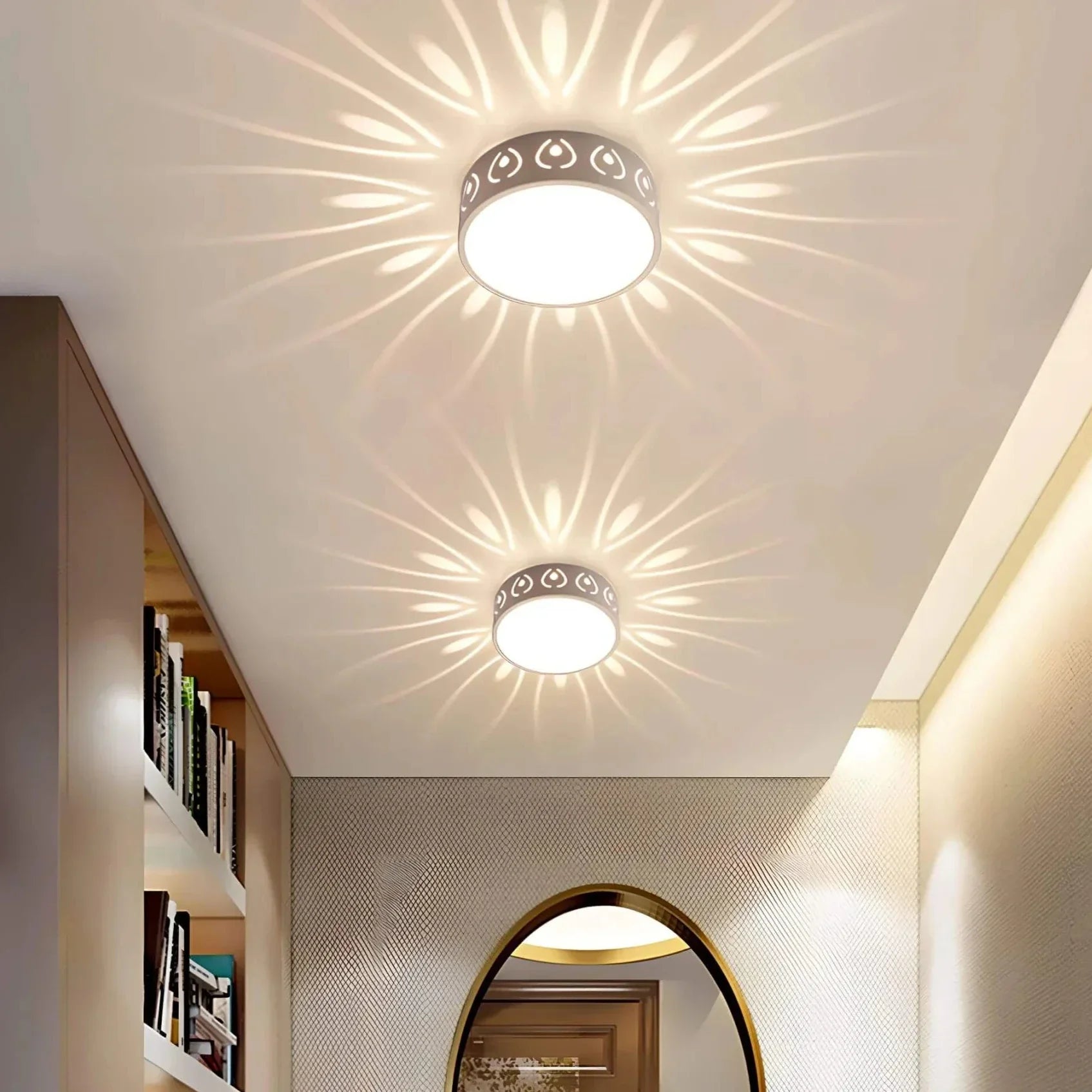 BowLift | GlowEnchant | Elegant ceiling lamp for stylish spaces