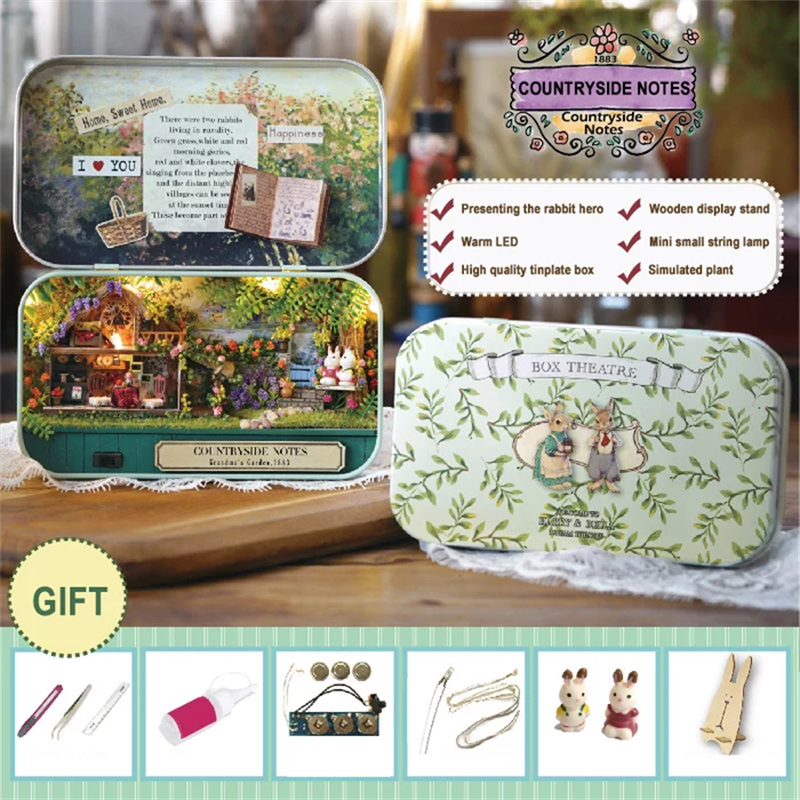 BowLift | Box Theater Doll House DIY Kit