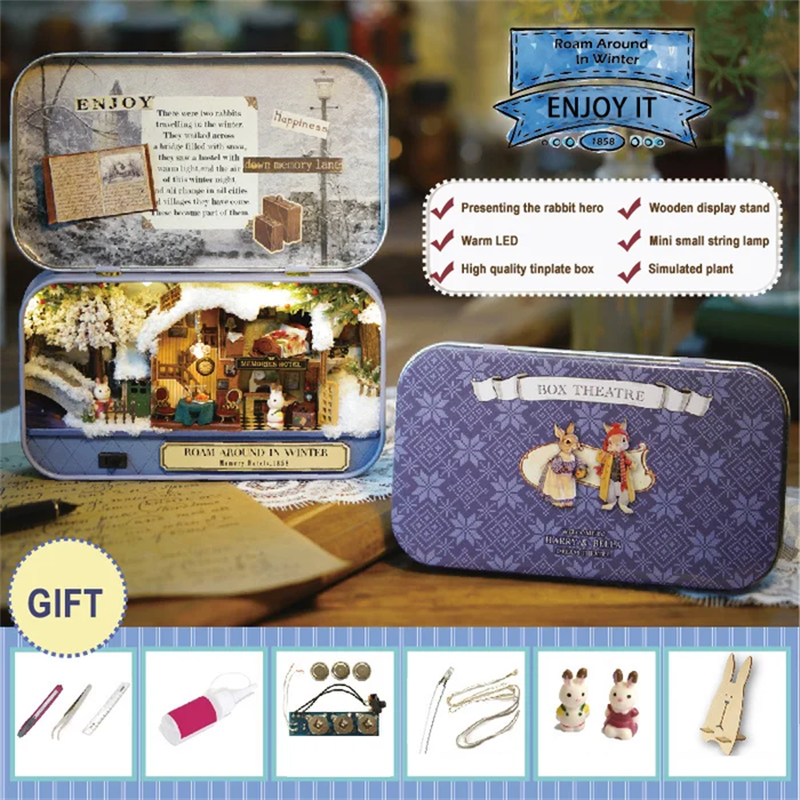 BowLift | Box Theater Doll House DIY Kit