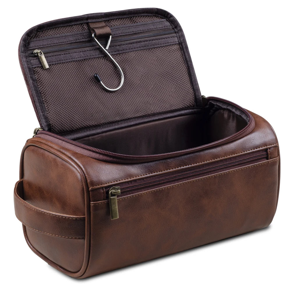 BowLift | Premium Travel Toiletry Bag made of Leather