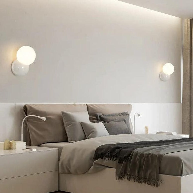 BowLift | Nordic Bubble Wall Lamp | Push Button Switch