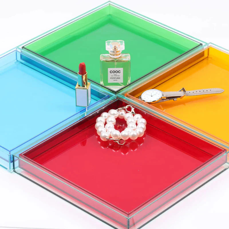 BowLift | Acrylic Serving Tray in "Color Pop"
