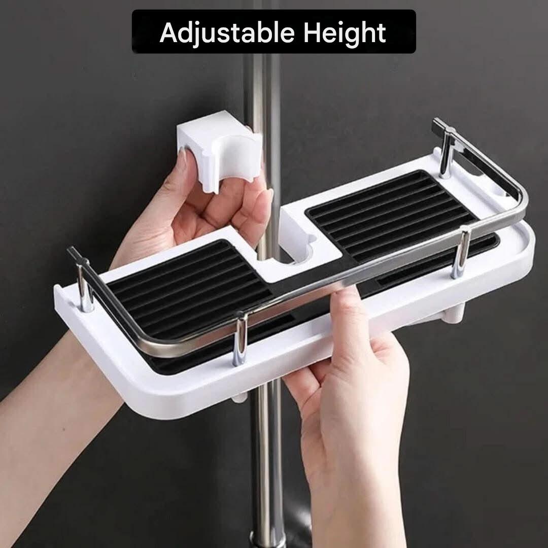 BowLift | Clixor – Self-adhesive storage rack for shower without drilling