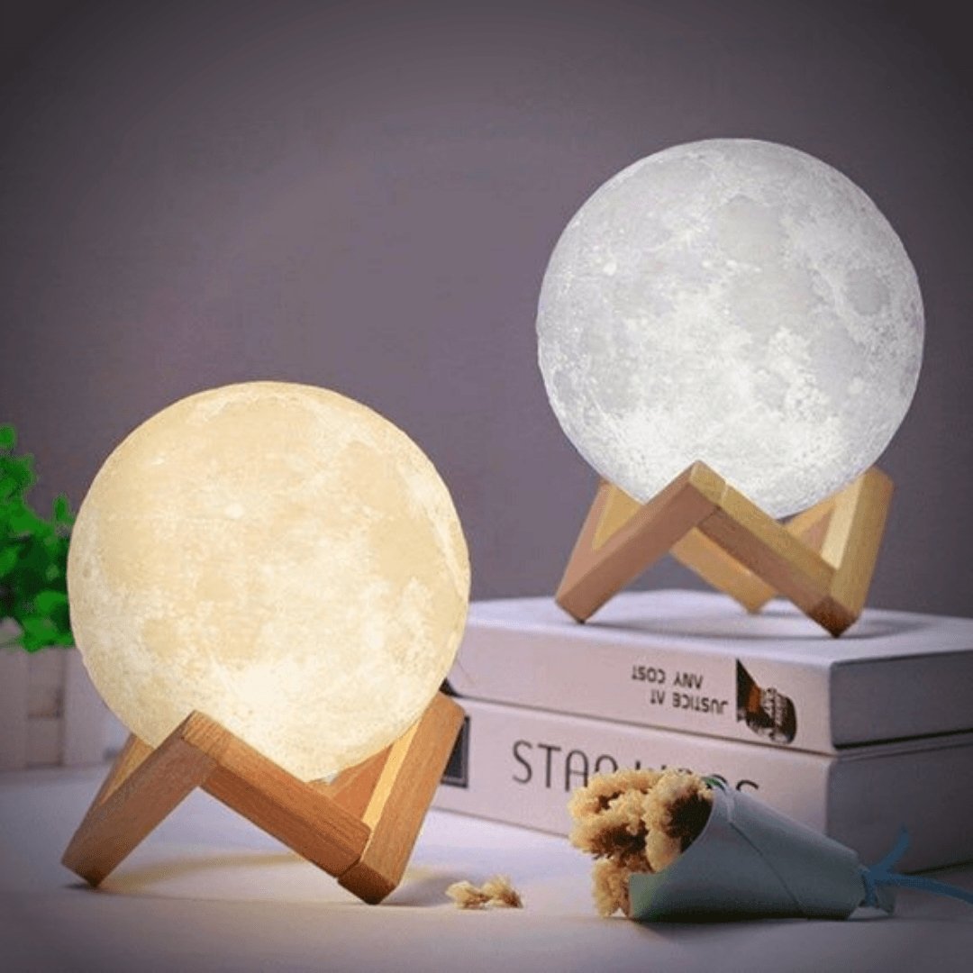 BowLift | Moon lamp - Lunar - Rechargeable - Touch control